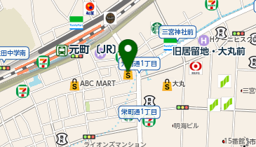 スケッチャーズ 神戸元町フラッグシップストアの地図画像