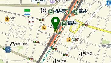 gashacoco(ガシャココ) くるふ福井駅の地図画像