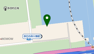 東京辰巳アイスアリーナの地図画像