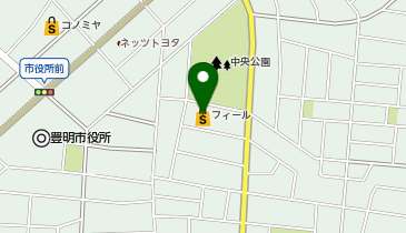 エクボスタイル 豊明店の地図画像