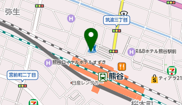 eyetem(アイテム) 熊谷駅前店の地図画像