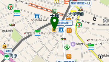 湊や磯吉食堂 大塚南口店の地図画像