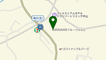 Crab Noodle3.0(クラブ ヌードルサンテンゼロ) 名護店の地図画像