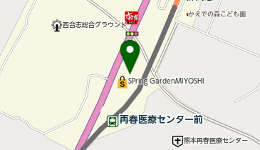 ロッキースーパーストア 御代志店の地図画像