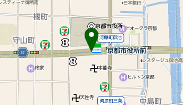 アエナ ゼスト御池店の地図画像