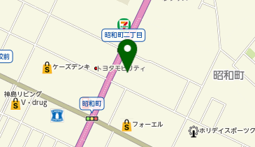 トレジャーランド 高岡店の地図画像