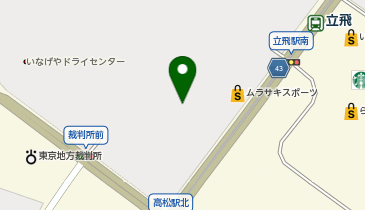 COMMONS TACHIKAWA TACHIHI(コモンズ タチカワ タチヒ)の地図画像