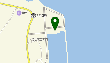 かん目漁港の地図画像