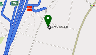 エア・ウォーター・リアライズ株式会社 友部工場の地図画像