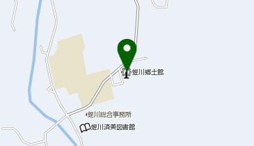 蛭川郷土資料館の地図画像