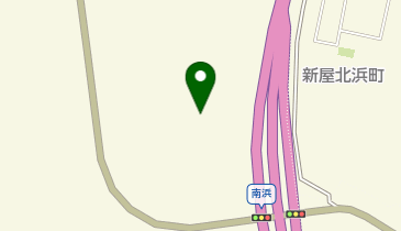 旧秋田空港跡地の地図画像