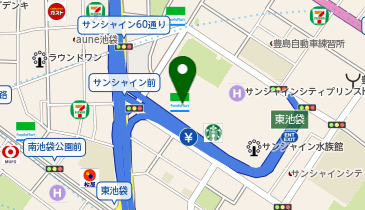 TOP TOY(トップ トイ) サンシャインシティアルパ店の地図画像