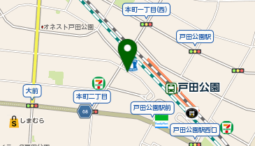 CODE.LINE(コードライン) 戸田公園店の地図画像