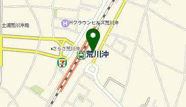 CODE.LINE(コードライン) 荒川沖店の地図画像
