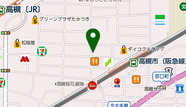 住まいセレクト 高槻店の地図画像