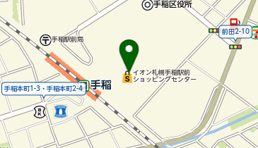Luck Rack(ラック ラック) イオン札幌手稲駅前店の地図画像