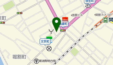 ハニーズ 文京町店の地図画像