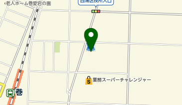 TG FIT24(ティージー フィットニジュウヨン) 巻店の地図画像