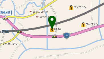 DCM 四万十店の地図画像