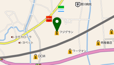 ジュエリービュー フジグラン四万十店の地図画像