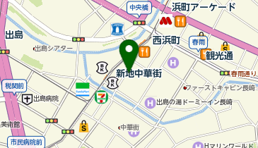 割烹 舞ぅの地図画像