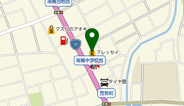 買取専科 フレッセイ荒牧店の地図画像