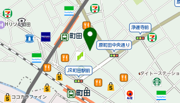 て鶏あし鶏 町田店の地図画像
