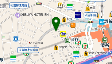 本家しぶそば 渋谷道玄坂店の地図画像