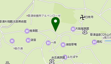 釜めし まんてん 草津湯畑 弐番館の地図画像