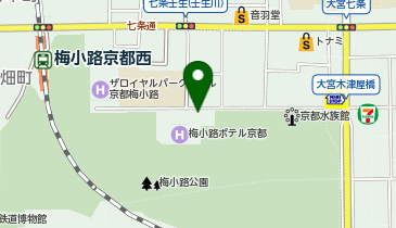 梅小路醗酵所の地図画像