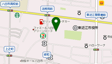 京そば処志乃崎八日市店の地図画像