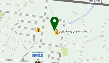 スーパーセンターオークワ 関店の地図画像