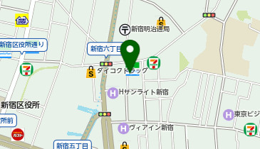 東京オフラインセンター 新宿営業所の地図画像