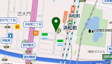 宇宙の店 浜松町本店の地図画像