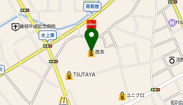 京丸クリーニング事業部 西友南新屋店の地図画像