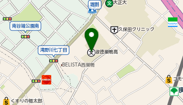 淑徳巣鴨中学・高等学校の地図画像