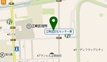 ベネッセの英語教室BE studio(ビースタジオ) 西友東陽町プラザの地図画像