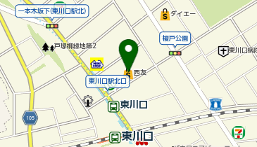 カット&カラーChoki Peta(チョキペタ) 西友東川口店の地図画像
