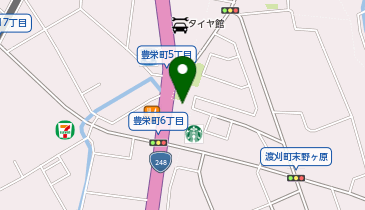 バーガーキング 豊田豊栄店の地図画像