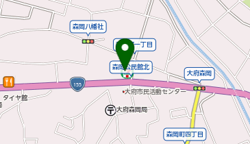 京都北白川ラーメン魁力屋 大府店の地図画像