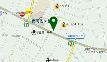 甲賀米粉たい焼き 阿佐ケ谷店の地図画像