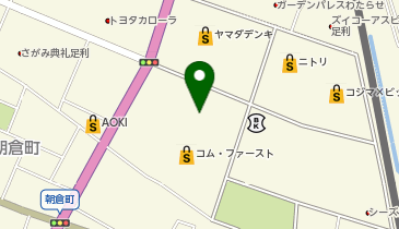 サンリペア アピタ足利店の地図画像