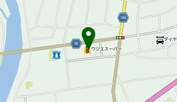 ウジエスーパー 佐沼本店の地図画像