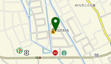 韓ビニ TSUTAYA BOOKSTORE 藤の木店の地図画像