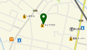 買取専門店 銀座蔵や マイプラザ南富山店の地図画像