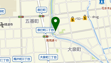 天麩羅 たか乃の地図画像