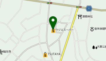 ウジエスーパー 南佐沼店の地図画像