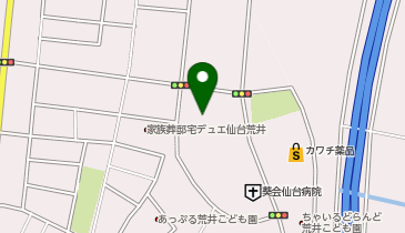 買取専科 アクロスプラザ仙台荒井東店の地図画像