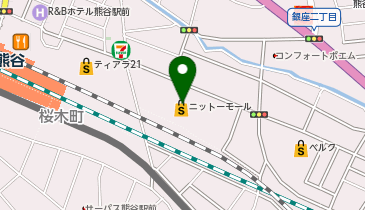 アストローザー ニットーモール熊谷店の地図画像