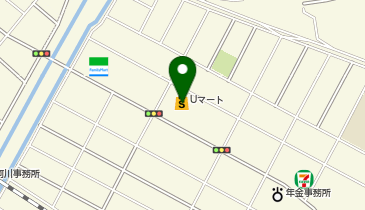 Uマート石巻店の地図画像